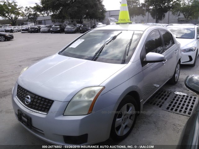 3N1AB61E17L628709 - 2007 NISSAN SENTRA 2.0/2.0S/2.0SL SILVER photo 2