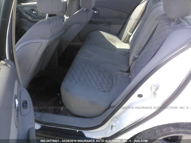 1G1ZT54835F211119 - 2005 CHEVROLET MALIBU LS WHITE photo 8