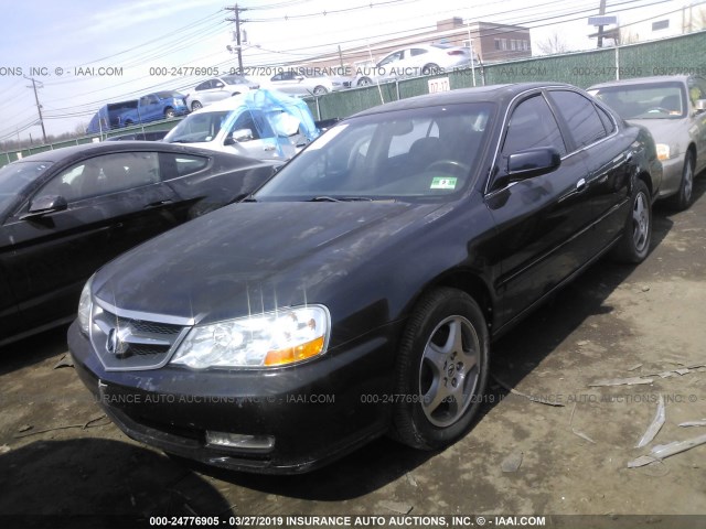 19UUA56632A016554 - 2002 ACURA 3.2TL BLACK photo 2