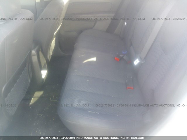 2GKALMEK4D6403672 - 2013 GMC TERRAIN SLE WHITE photo 8