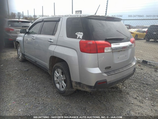 2GKALMEK5D6203710 - 2013 GMC TERRAIN SLE SILVER photo 3