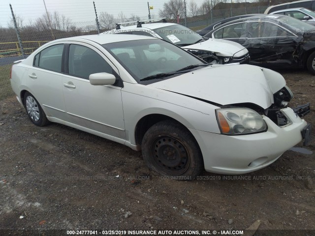 4A3AB36F76E073581 - 2006 MITSUBISHI GALANT ES MEDIUM/LS MEDIUM WHITE photo 1