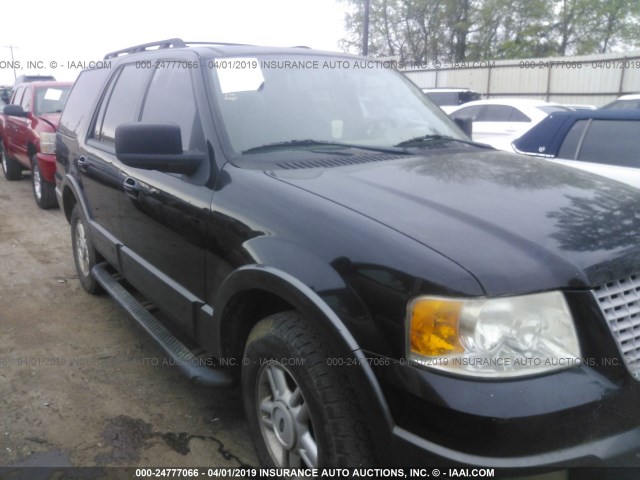 1FMPU15566LA33701 - 2006 FORD EXPEDITION XLT BLACK photo 1