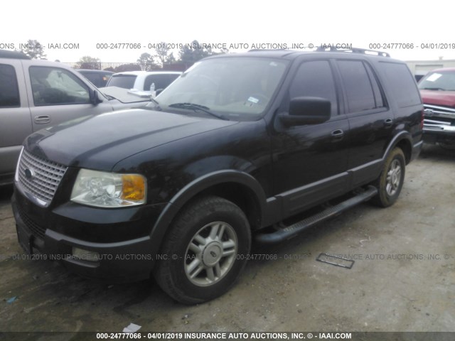 1FMPU15566LA33701 - 2006 FORD EXPEDITION XLT BLACK photo 2