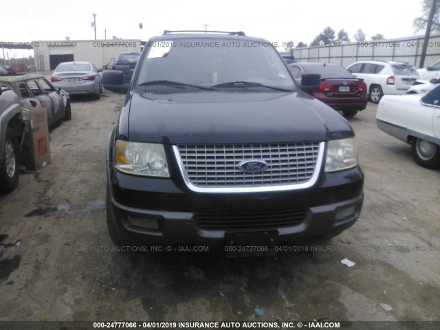 1FMPU15566LA33701 - 2006 FORD EXPEDITION XLT BLACK photo 6