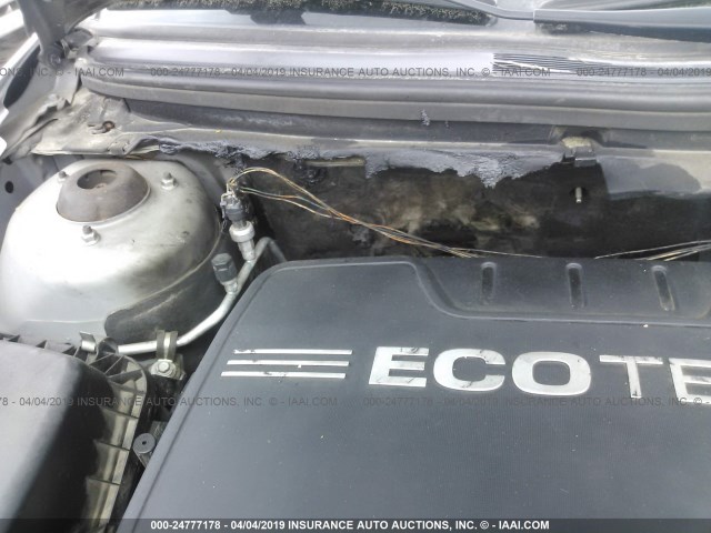 1G1ZB5EB7A4141367 - 2010 CHEVROLET MALIBU LS GRAY photo 6