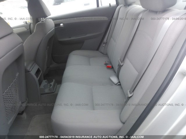 1G1ZB5EB7A4141367 - 2010 CHEVROLET MALIBU LS GRAY photo 8