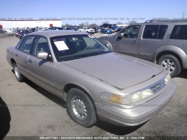 2FALP74W2VX229407 - 1997 FORD CROWN VICTORIA LX TAN photo 1