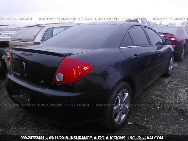 1G2ZH558964186641 - 2006 PONTIAC G6 GT BLACK photo 4