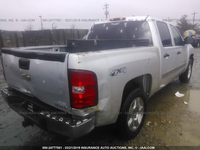 3GCUKUEJ9CG278836 - 2012 CHEVROLET SILVERADO K1500 HYBRID SILVER photo 4