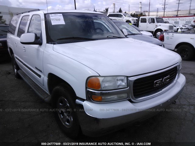 3GKFK16Z15G287615 - 2005 GMC YUKON XL K1500 WHITE photo 1