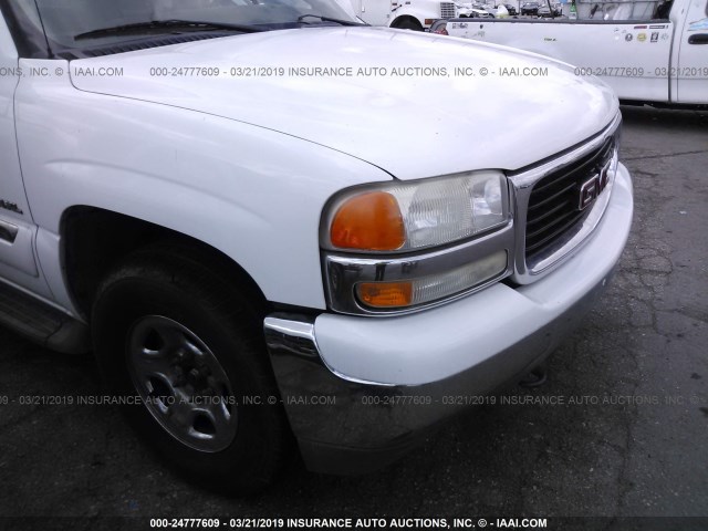 3GKFK16Z15G287615 - 2005 GMC YUKON XL K1500 WHITE photo 6