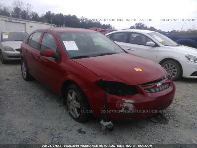 1G1AF5F55A7165658 - 2010 CHEVROLET COBALT 2LT RED photo 1