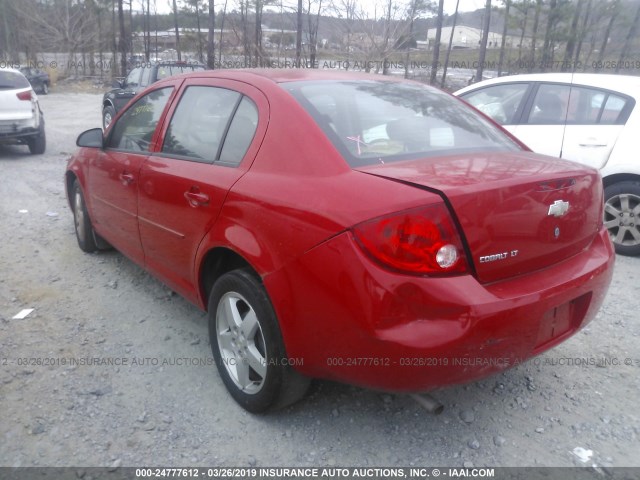 1G1AF5F55A7165658 - 2010 CHEVROLET COBALT 2LT RED photo 5