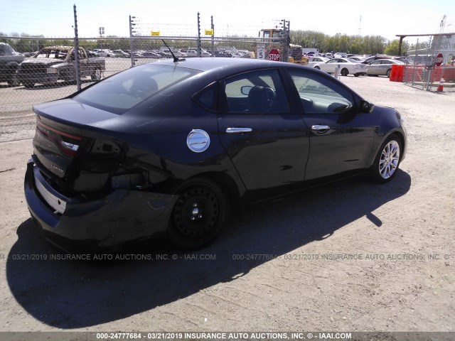 1C3CDFCA5DD133073 - 2013 DODGE DART LIMITED/R/T GRAY photo 4