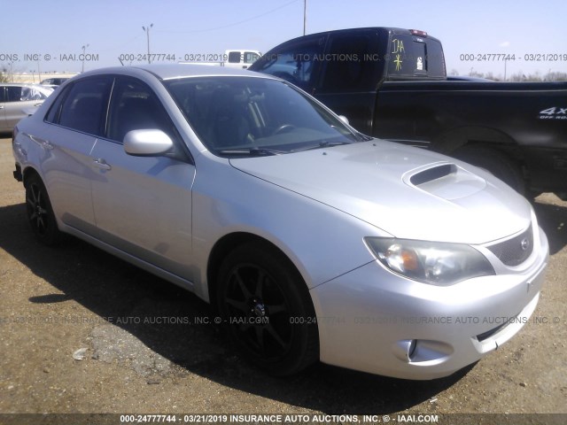 JF1GE74628G500595 - 2008 SUBARU IMPREZA SILVER photo 1