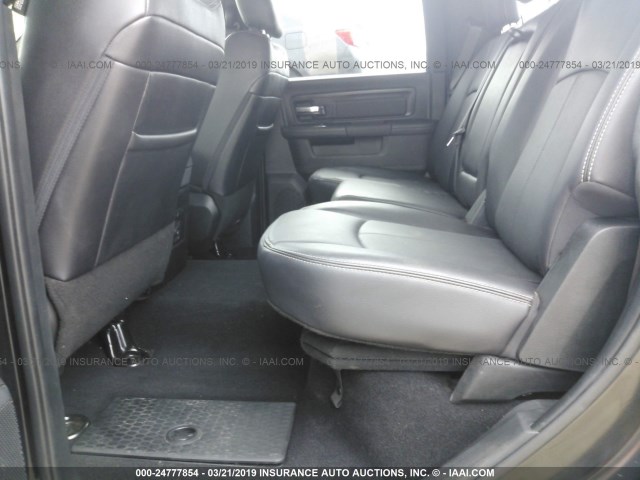 1C6RR7YT6JS197239 - 2018 RAM 1500 REBEL შავი ფოტო 8