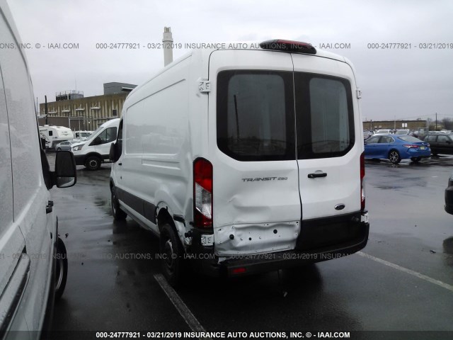 1FTYR2CM3JKA85683 - 2018 FORD TRANSIT T-250 WHITE photo 3