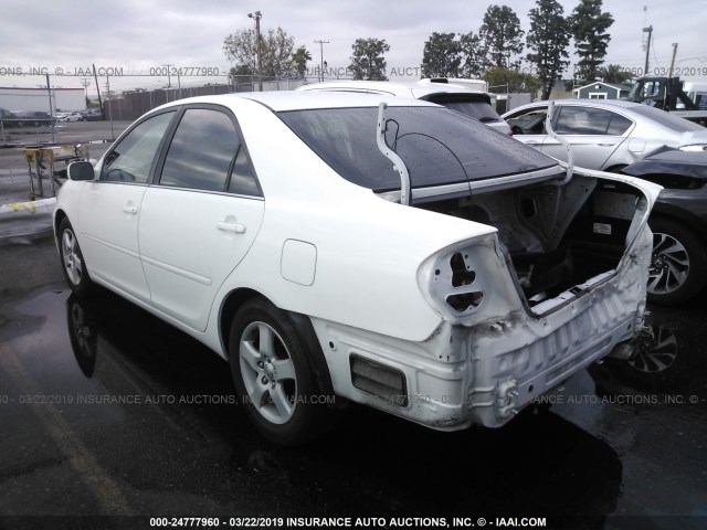 4T1BE30K56U702700 - 2006 TOYOTA CAMRY LE/XLE/SE WHITE photo 3