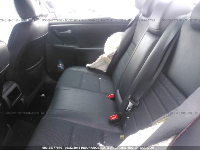 4T1BF1FKXGU248955 - 2016 TOYOTA CAMRY LE/XLE/SE/XSE ნაცრისფერი ფოტო 8