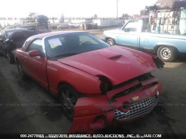 1FAHP60A45Y103513 - 2005 FORD THUNDERBIRD  RED photo 1