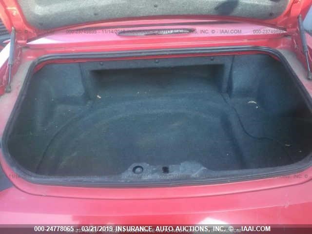 1FAHP60A45Y103513 - 2005 FORD THUNDERBIRD  RED photo 8