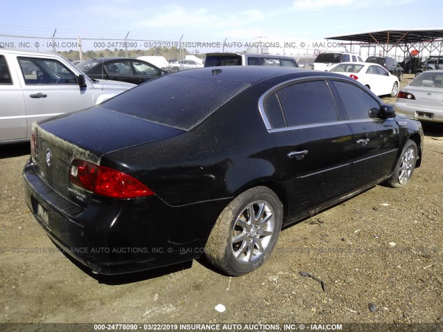 1G4HD57267U169367 - 2007 BUICK LUCERNE CXL BLACK photo 4