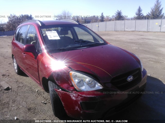 KNAFG526887146246 - 2008 KIA RONDO ORANGE photo 1