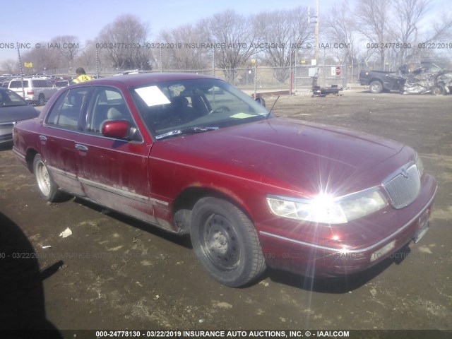 2MELM75WXTX651860 - 1996 MERCURY GRAND MARQUIS LS/BAYSHORE RED photo 1