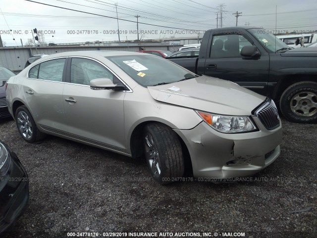 1G4GC5E32DF315449 - 2013 BUICK LACROSSE TAN photo 1