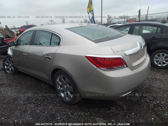 1G4GC5E32DF315449 - 2013 BUICK LACROSSE TAN photo 3