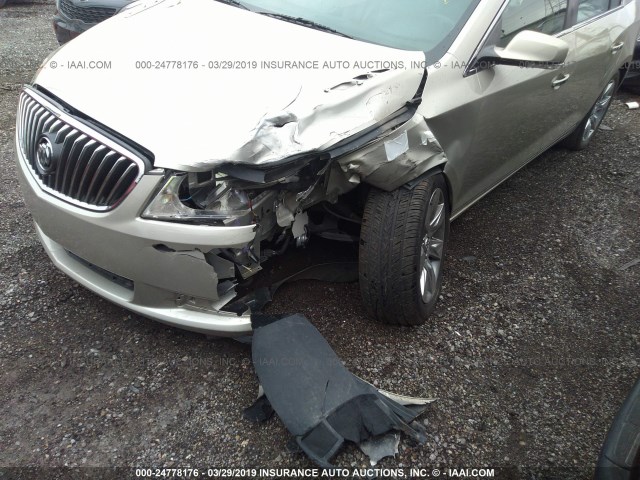 1G4GC5E32DF315449 - 2013 BUICK LACROSSE TAN photo 6