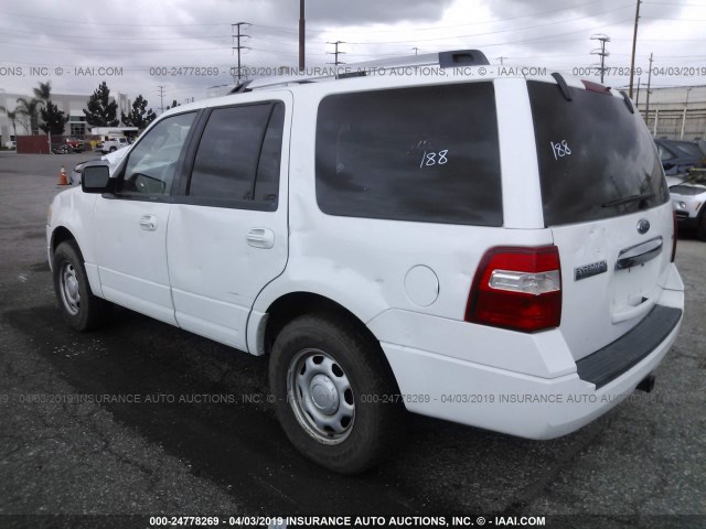 1FMJU1G53AEB49311 - 2010 FORD EXPEDITION WHITE photo 3