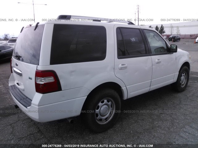 1FMJU1G53AEB49311 - 2010 FORD EXPEDITION WHITE photo 4