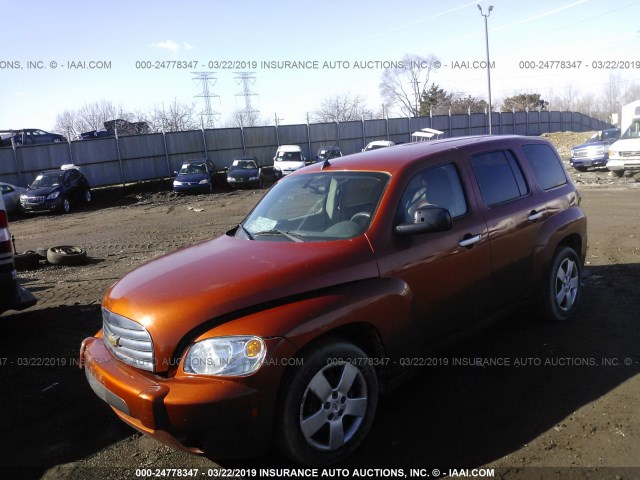 3GNDA13D56S530900 - 2006 CHEVROLET HHR LS Նարնջագույն լուսանկար 2