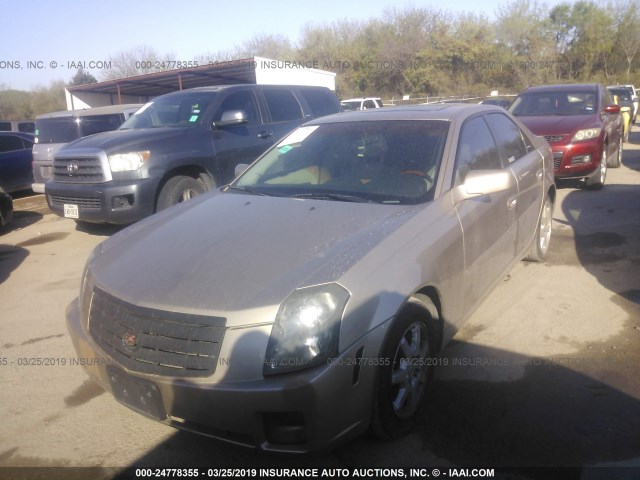 1G6DP567X50147340 - 2005 CADILLAC CTS HI FEATURE V6 BEIGE photo 2