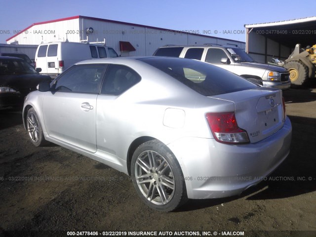 JTKJF5C76D3053369 - 2013 TOYOTA SCION TC Күміс фото 3