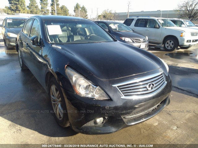 JN1CV6AR5BM405638 - 2011 INFINITI G37 BLACK photo 1