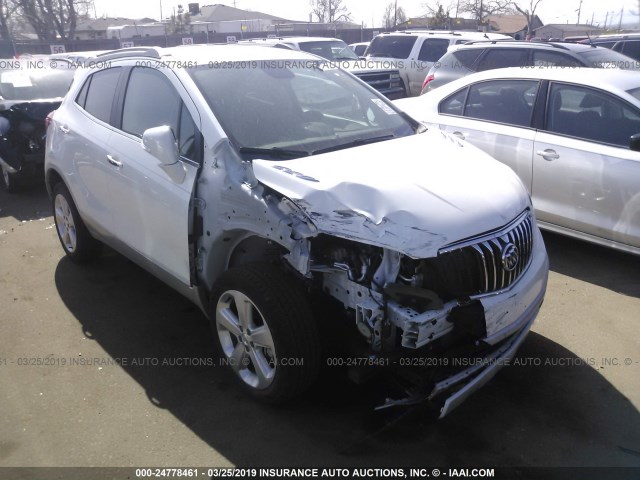 KL4CJESB9GB723862 - 2016 BUICK ENCORE WHITE photo 1