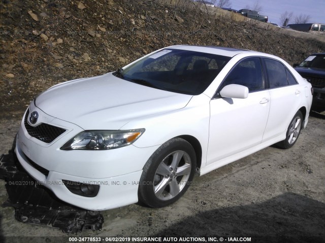 4T1BK3EK7BU614808 - 2011 TOYOTA CAMRY SE/LE/XLE 白色 照片 2