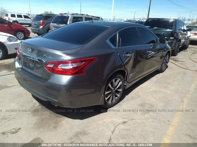 1N4AL3AP7HC134299 - 2017 NISSAN ALTIMA 2.5/S/SV/SL/SR GRAY photo 4