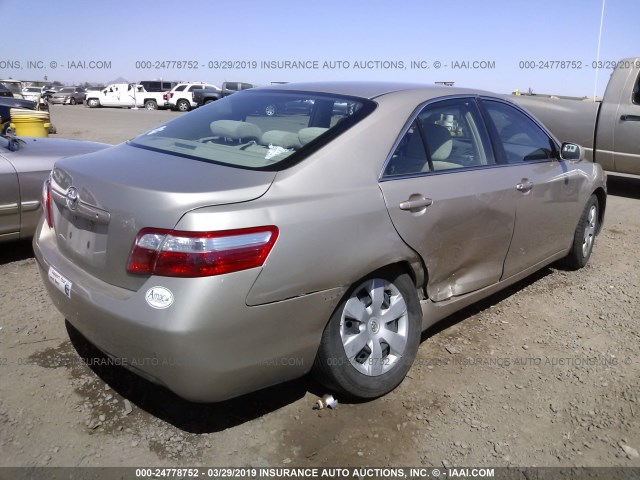 4T1BE46K49U827995 - 2009 TOYOTA CAMRY SE/LE/XLE TAN photo 4