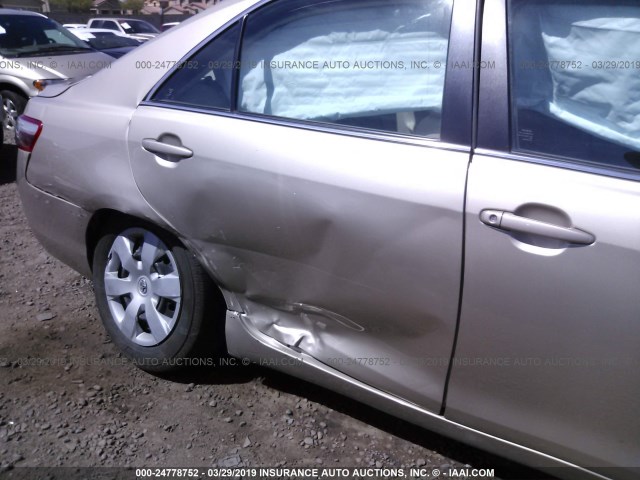4T1BE46K49U827995 - 2009 TOYOTA CAMRY SE/LE/XLE TAN photo 6