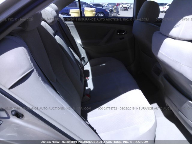 4T1BE46K49U827995 - 2009 TOYOTA CAMRY SE/LE/XLE TAN photo 8