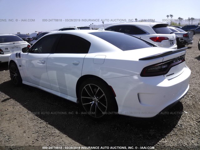 2C3CDXGJ6JH284731 - 2018 DODGE CHARGER R/T 392 WHITE photo 3