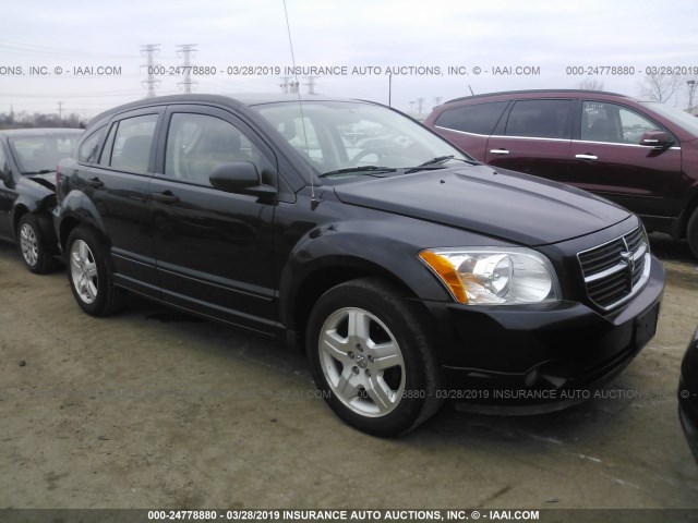 1B3HB48B47D192862 - 2007 DODGE CALIBER SXT BLACK photo 1