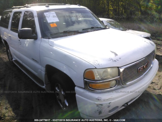 1GKFK66U64J235721 - 2004 GMC YUKON XL DENALI WHITE photo 1