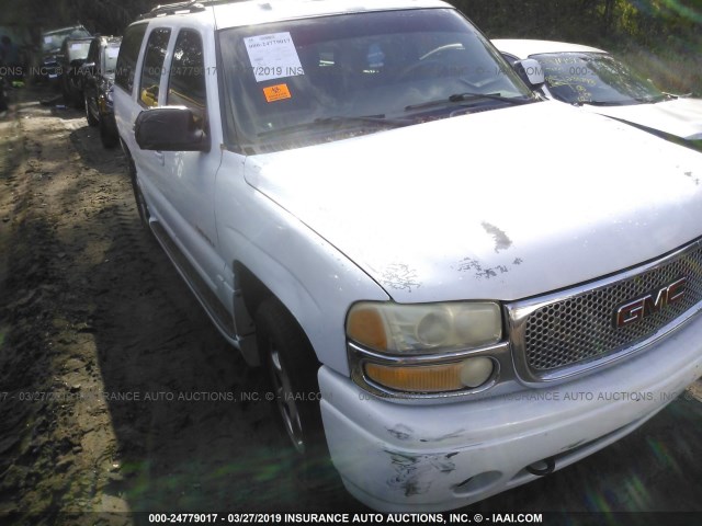 1GKFK66U64J235721 - 2004 GMC YUKON XL DENALI WHITE photo 6