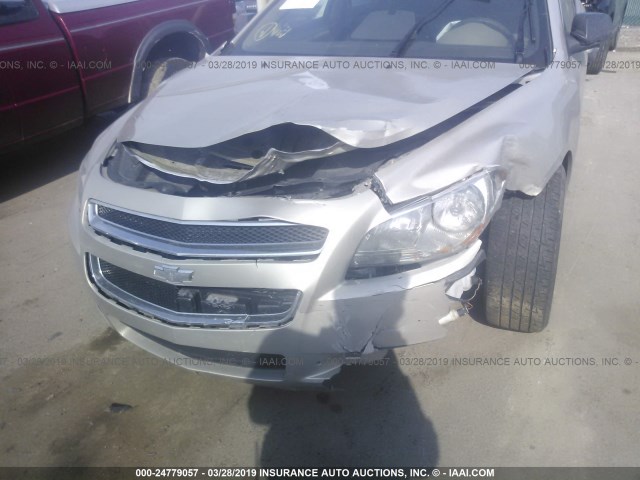 1G1ZB5E18BF358004 - 2011 CHEVROLET MALIBU LS TAN photo 6