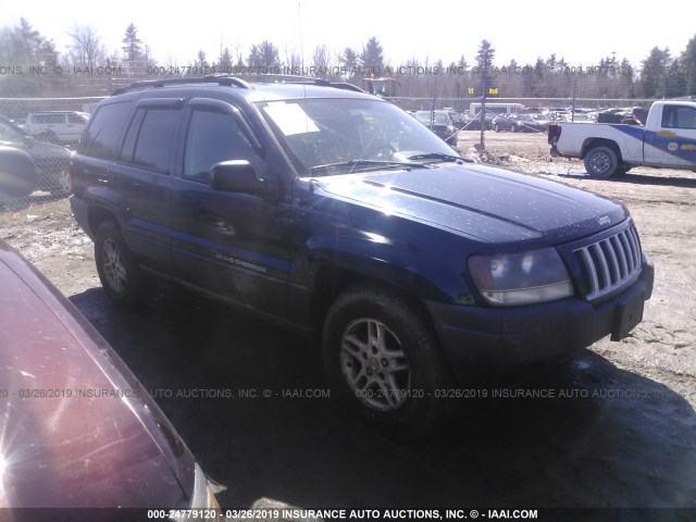 1J4GW48S34C191017 - 2004 JEEP GRAND CHEROKEE LAREDO/COLUMBIA/FREEDOM 蓝色 照片 1